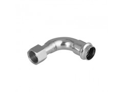 ZF004不锈钢90°内螺纹转换弯头