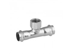 ZF020不锈钢内螺纹三通转换接头（水栓用）